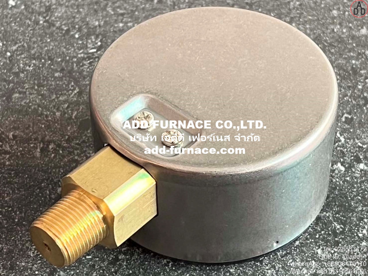 Yamataha Pressure Gauge 0-10kPa(0-100mBar) 3/8PT (12)